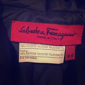 Salvatore Ferragamo Kids puffer jacket
